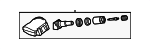LR070840 - Tire &amp; Wheel: Tire Pressure Monitoring System (TPMS) Sensor for Land-Rover Image