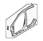 G60335MPMA - Body: Aperture Panel for Nissan: ARIYA Image