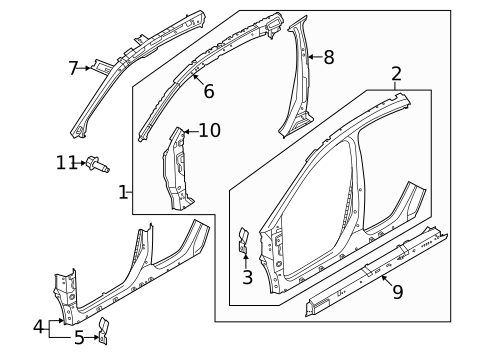 Aperture Panel for 2023 Nissan ARIYA #0