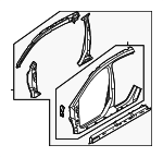 G60315MRMA - Body: Aperture Assembly for Nissan: ARIYA Image