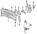 80192SK7000ZA - : Side Seal for Acura Image