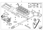11120301252 - Retrofitting / Conversion / Accessories: Cylinder Head with Valve Gear for Mini Image