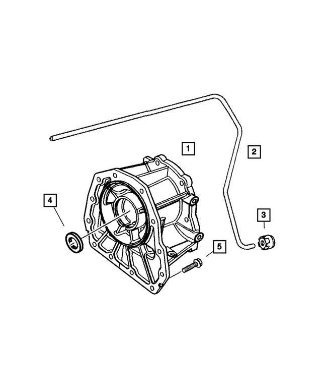 52852910AB - Automatic Transaxle 4 Speed: Transmission Adapter for Mopar Image image