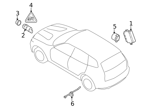 Parking Aid for 2009 BMW X3 #0
