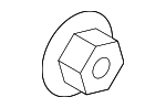 WHT007644 - Body: Bumper Guide Nut for Volkswagen Image
