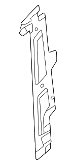 68572174AA - Belts &amp; Cooling: Radiator Support Air Deflector for Mopar Image