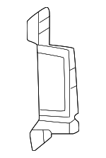 68620845AA - Body: Lower Air Guide for Ram: 1500 Image