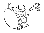 8321A668 - Electrical: Fog Lamp Assembly for Mitsubishi: Lancer, Mirage, Mirage G4, Outlander Sport Image