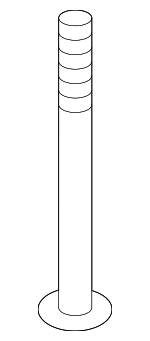 554483M000 - Suspension: Mount Bolt for Genesis: G70, G80, G90 | Hyundai: Azera, Elantra, Elantra GT, Genesis, Genesis Coupe, Ioniq, Santa Fe Sport, Sonata, Tucson Image