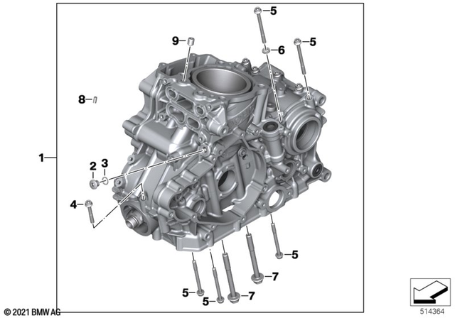 11118559177 - : Non-Return Valve for BMW-Motorrad Image