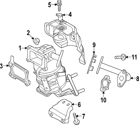 EGR System for 2023 Kia Niro #0