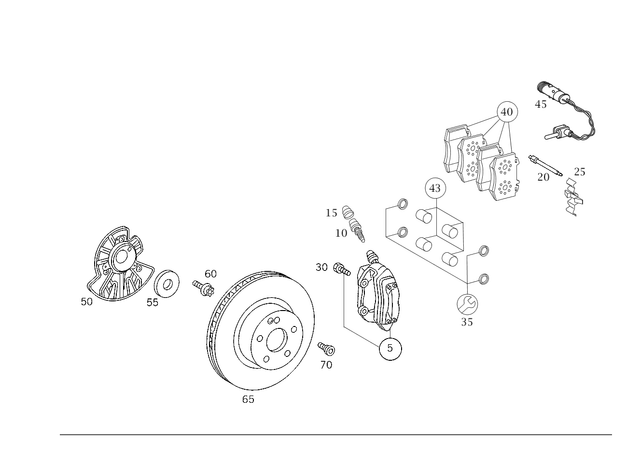 220421121264 - : Brake Disk for Mercedes-Benz Image