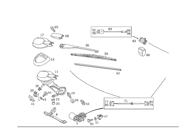 1248240098 - Electrical System: Seal for Mercedes-Benz Image image