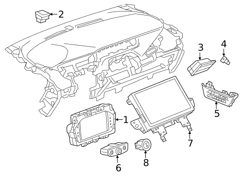 Instruments & Gauges for 2023 Chevrolet Bolt EUV #0