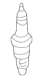 68305411AA - : Spark Plug for Chrysler: Executive Limousine, Fifth Avenue, Imperial, Laser, LeBaron, New Yorker, TC Maserati, Town &amp; Country | Dodge: 600, Aries, B150, B1500, B250, B2500, B350, B3500, Caravan, Charger, D100, D150, D250, D350, Dakota, Daytona, Diplomat, Dynasty, Grand Caravan, Lancer, Mini Ram, Omni, Power Ram 50, Ram 1500, Ram 2500, Ram 50, Ramcharger, Shadow, Spirit, W100, W150, W250, W350 | Jeep: Grand Wagoneer, J10, J20 Image