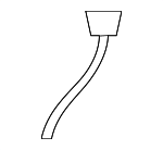 4604407 - Electrical: Center High Mount Stop Light Wiring Harness for Chrysler: Sebring | Dodge: Stratus Image