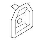 51477132893 - Body: Hook Inner Cover for BMW: 1 Series M, 128i, 135i, 135is, X1 Image