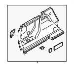 51472991189 - Body: Wheelhouse Trim for BMW: X1 Image