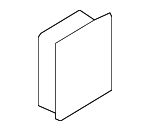 51476958153 - : Strap Cover for BMW: 530xi, 535i xDrive, 535xi, X1 Image