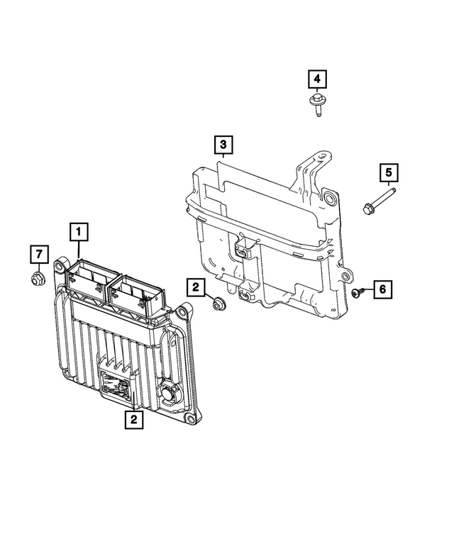 68588980AK - Electrical: Engine Controller Module for Mopar Image image