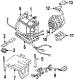 3361060G20 - : Battery for Suzuki Image