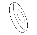 52690SG0000 - Suspension: Bumper Plate for Honda: Accord, Accord Crosstour, Civic, Civic del Sol, CR-V, Crosstour, Odyssey, Prelude Image