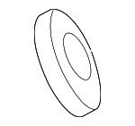 51685SR0004 - Suspension: Dust Cover Plate for Honda: Accord, Accord Crosstour, Civic, Civic del Sol, CR-V, Crosstour, CRX, Odyssey, Prelude Image