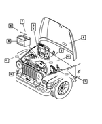 52059644AC - Labels All Vehicle Locations: Emission Label for Mopar Image