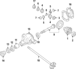 38210EB00A - : Companion Flange for Nissan: Xterra Image