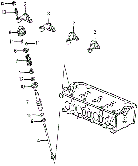 Auxiliary Valve for 1984 Honda Accord #0