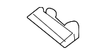4KE809025A - Body: Front Pillar Damper for Audi Image