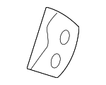 8V0809237 - Body: Front Pillar Plate for Audi Image