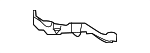 4KE809698A - Body: Front Pillar Damper for Audi Image