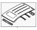 CGY27060X - : Roof Assembly for Mazda: 5 Image