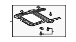 19184131 - Body: Sunroof Frame for Pontiac: Vibe Image