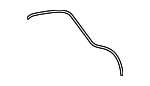19184137 - Body: Rear Hose for Pontiac: Vibe Image