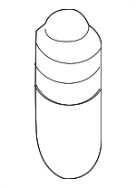 LR032423 - Body: Hood Bumper for Land Rover: Range Rover, Range Rover Sport Image