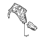 4K8809409 - Body: Outer Wheelhouse for Audi: A7 Sportback, S7 Sportback Image