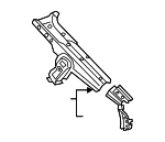4K8809290 - Body: Rear Pillar for Audi: A7 Sportback, RS7 Sportback, S7 Sportback Image
