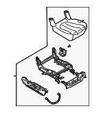 TA0188110J02 - Body: Lower Seat Assembly for Mazda: Millenia Image