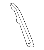 LR081274 - : 2017-2020 Land Rover Discovery - Trim Molding for Land Rover: Discovery Image