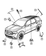 56054213AB - Electrical: Seat Belt Reminder Sensor for Mopar Image