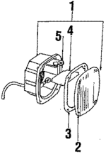 J5758254 - Electrical: Lamp Assembly for Mopar Image