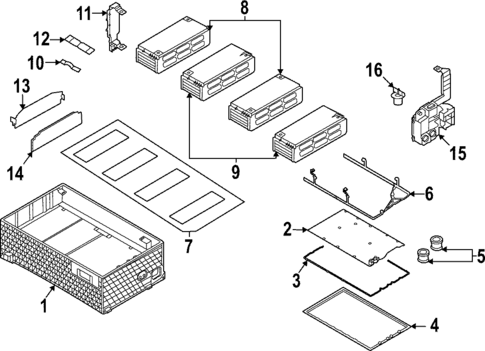 Battery for 2022 Porsche Cayenne #3