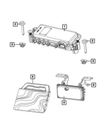 68612896AB - Electrical: Camera Processor Module for Mopar Image