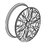 84886618 - Suspension: Wheel, Alloy for GM Image