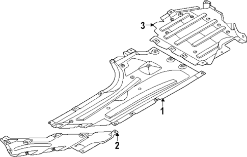 Under Cover & Splash Shields for 2025 BMW M2 #0