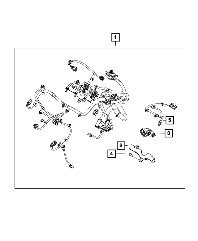 68575480AA - Electrical: Engine Wiring for Mopar Image