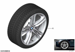 36110047970 - Retrofitting / Conversion / Accessories: Wheel &amp; Tire, Winter,Light Alloy Rdc Lc for BMW: 528i, 528iX, 535d, 535dX, 535i, 535iX, 550i, 550iX, 640i, 640iX, 650i, 650iX, Hybrid 5 Image image