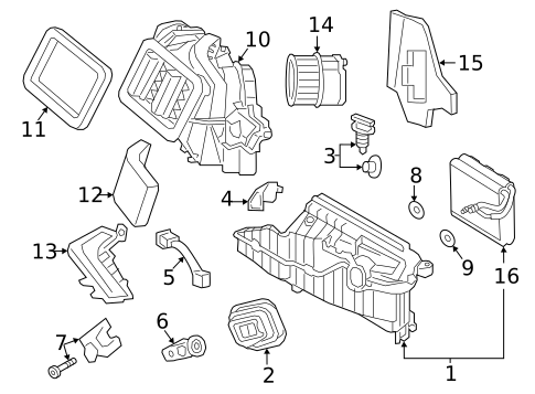Automatic Temperature Controls for 2022 Audi A6 Quattro #1